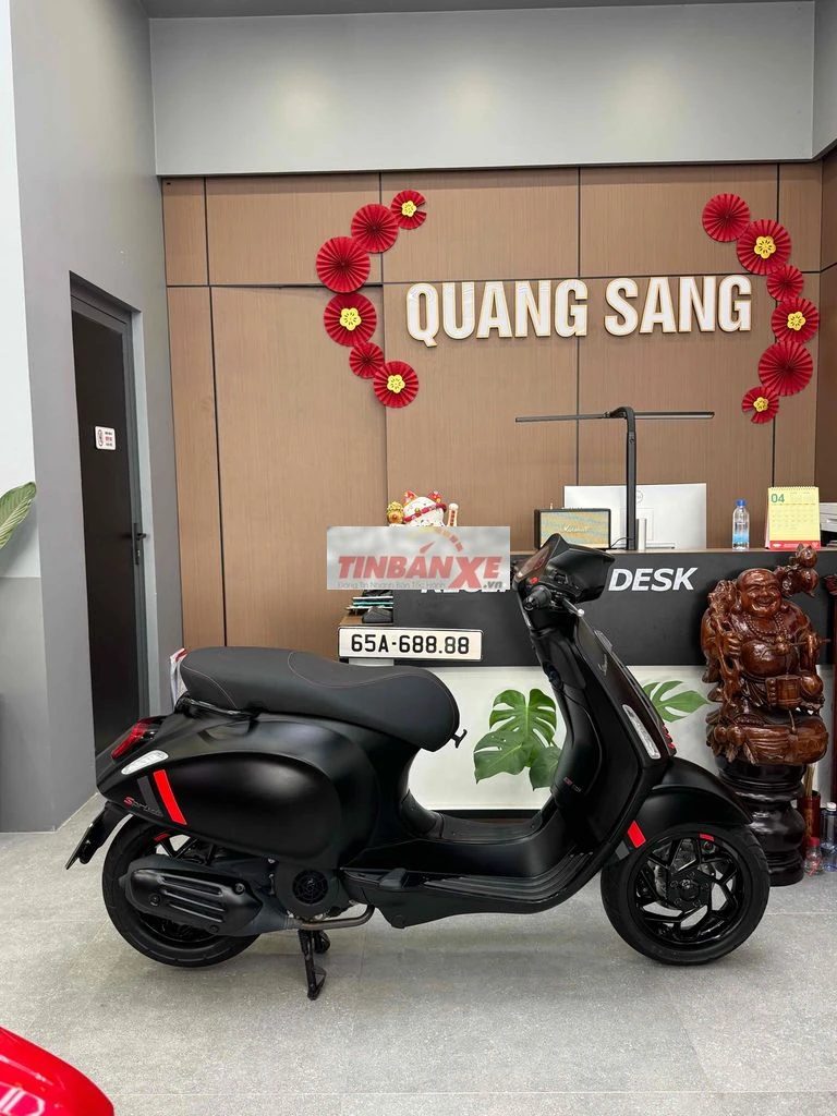 Vespa S125 Form mới 2025 Đen như mới odo 1100 km