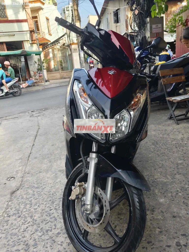 Suzuki Impulse 125 Fi 2017 Đen đỏ Biển TP chín chủ