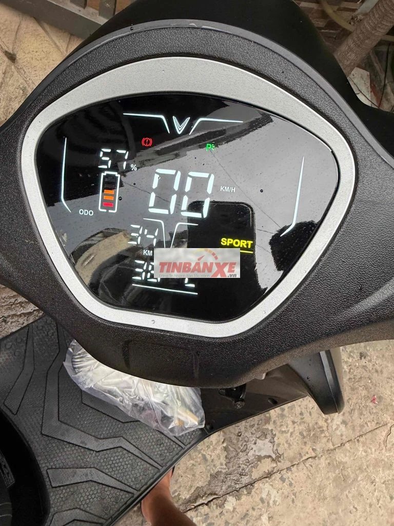 Xe máy điện VinFast evo grand Đen 800km dán full