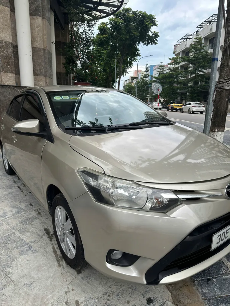 Xe Toyota Vios 1.5E 2015 - 190 Triệu