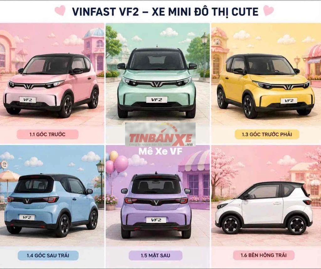 Vinfast VF2, đặt cọc ngay cả nhà ơi 🔥