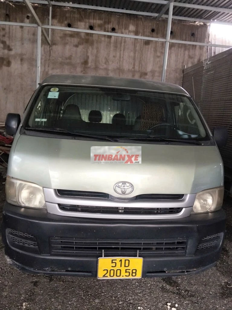 Toyota Hiace 2009 Xám Xe tải van
