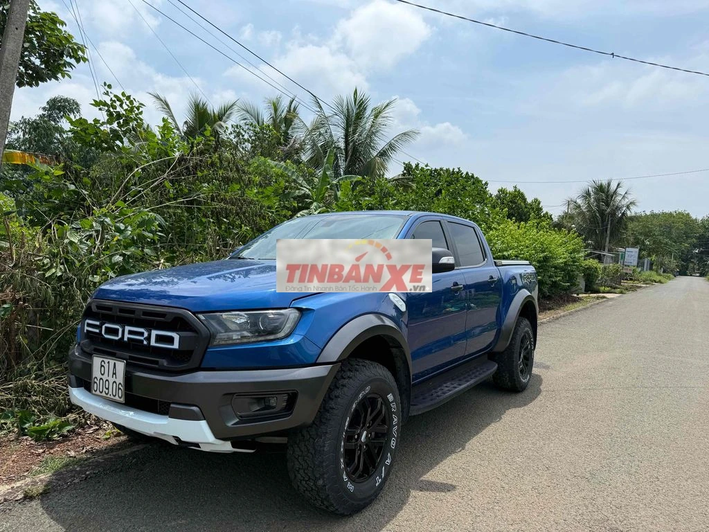 Ford Ranger Raptor 2019 Xanh