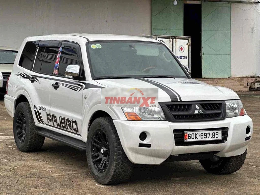 Mitsubishi Pajero 2006 Số sàn Trắng