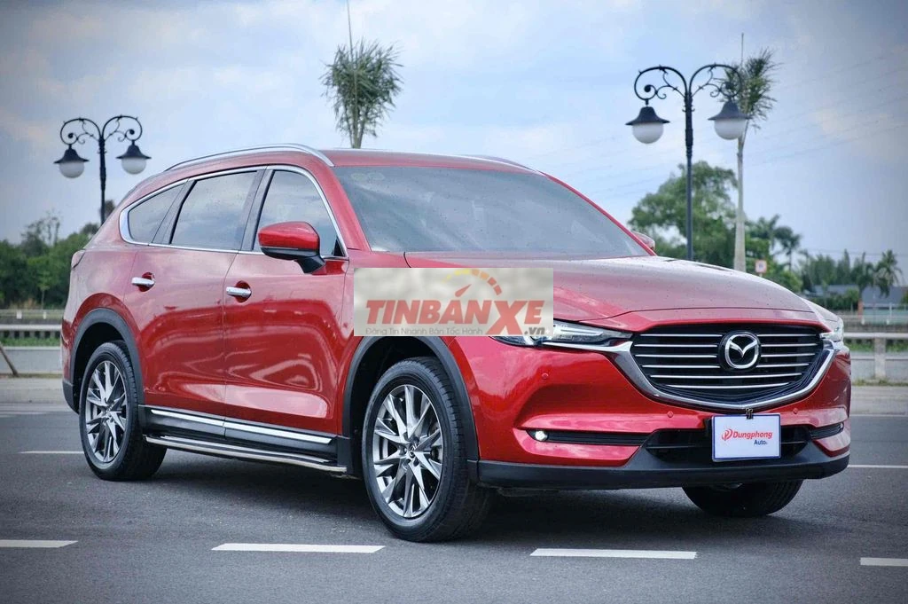 Mazda CX8 Luxury 2020 Xăng Đỏ Xe Gia Đình