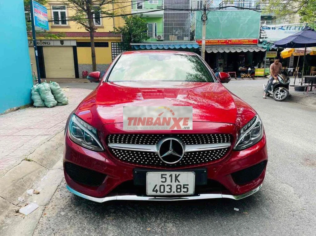 Mercedes-Benz C300 AMG 2016 Đỏ 100000 km