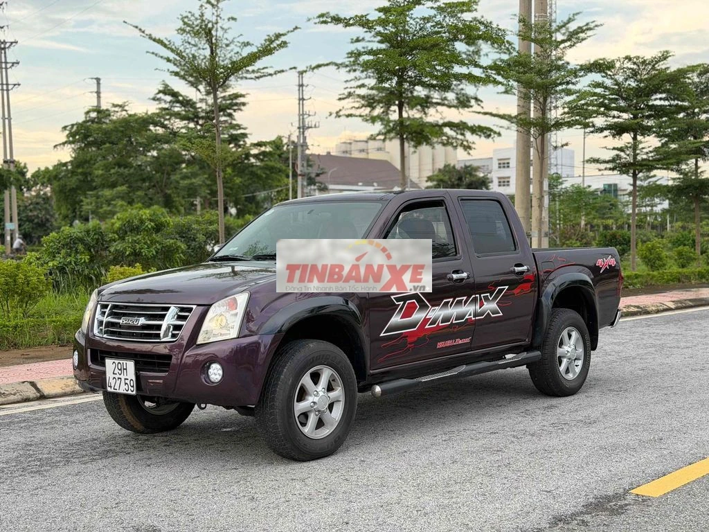 Bán Tải Isuzu Dmax 2008 4x4 MT Chất
