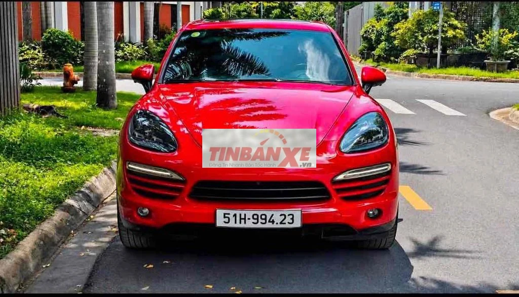 Porsche Cayenne 3.6 V6 2013 Đỏ Cửa sổ trời