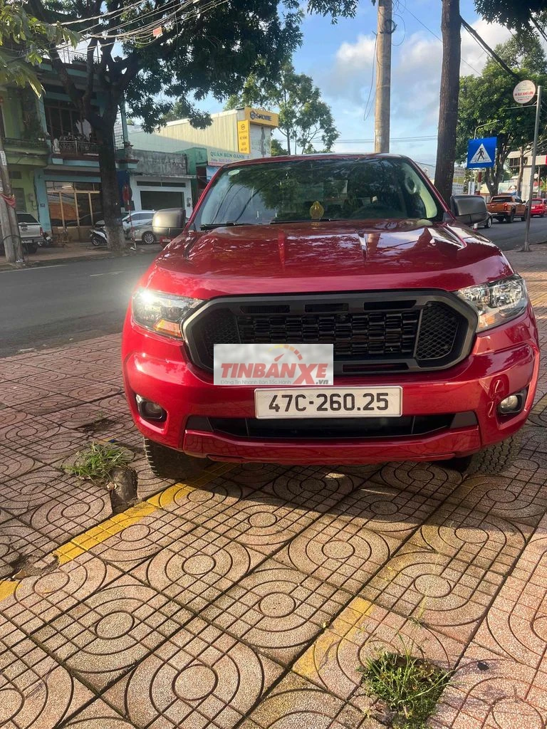 Ford Ranger 2021 Đỏ ghế da