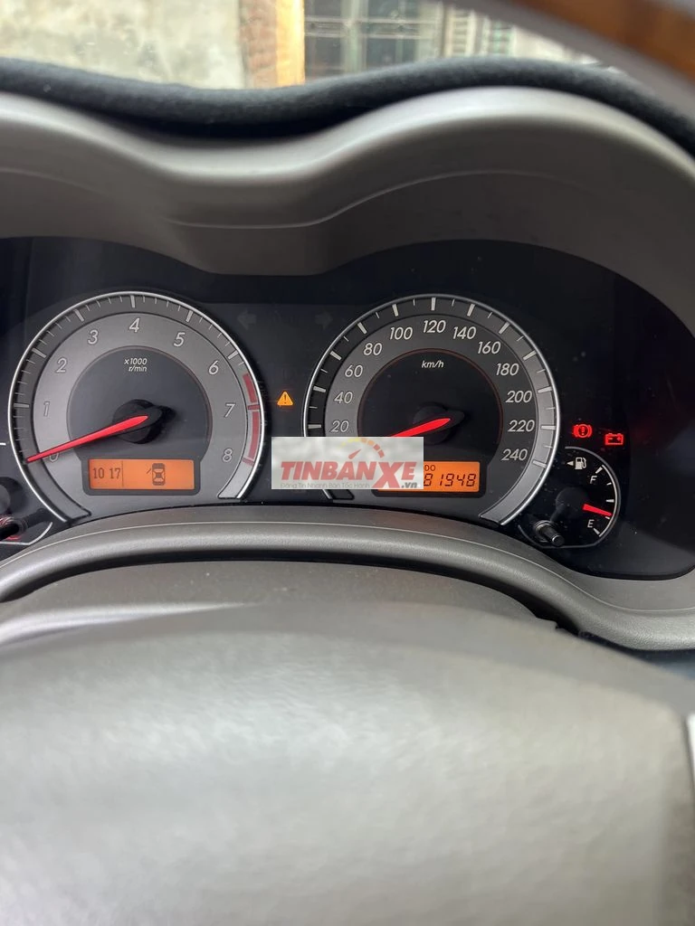 Toyota Altis 2009 Số tự động Bạc