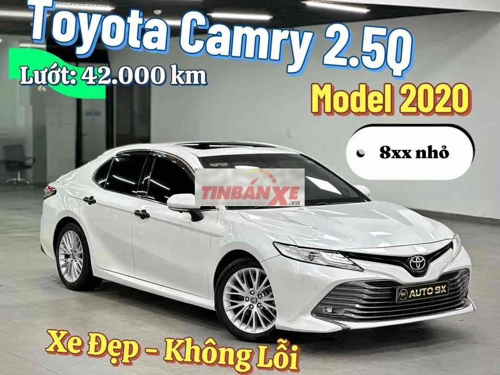 🚘Toyota Camry 2.5Q Model 2020 Trắng Nhập Thái Lan