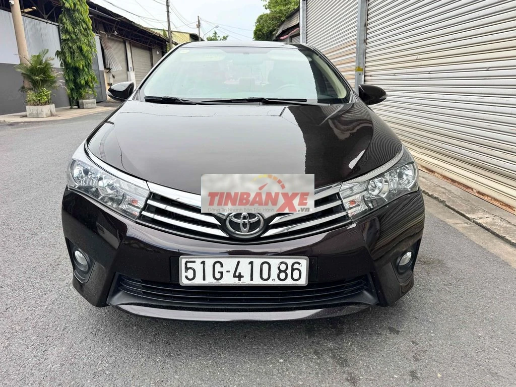 Toyota Corolla Altis 1.8 G 2017 Nâu đen