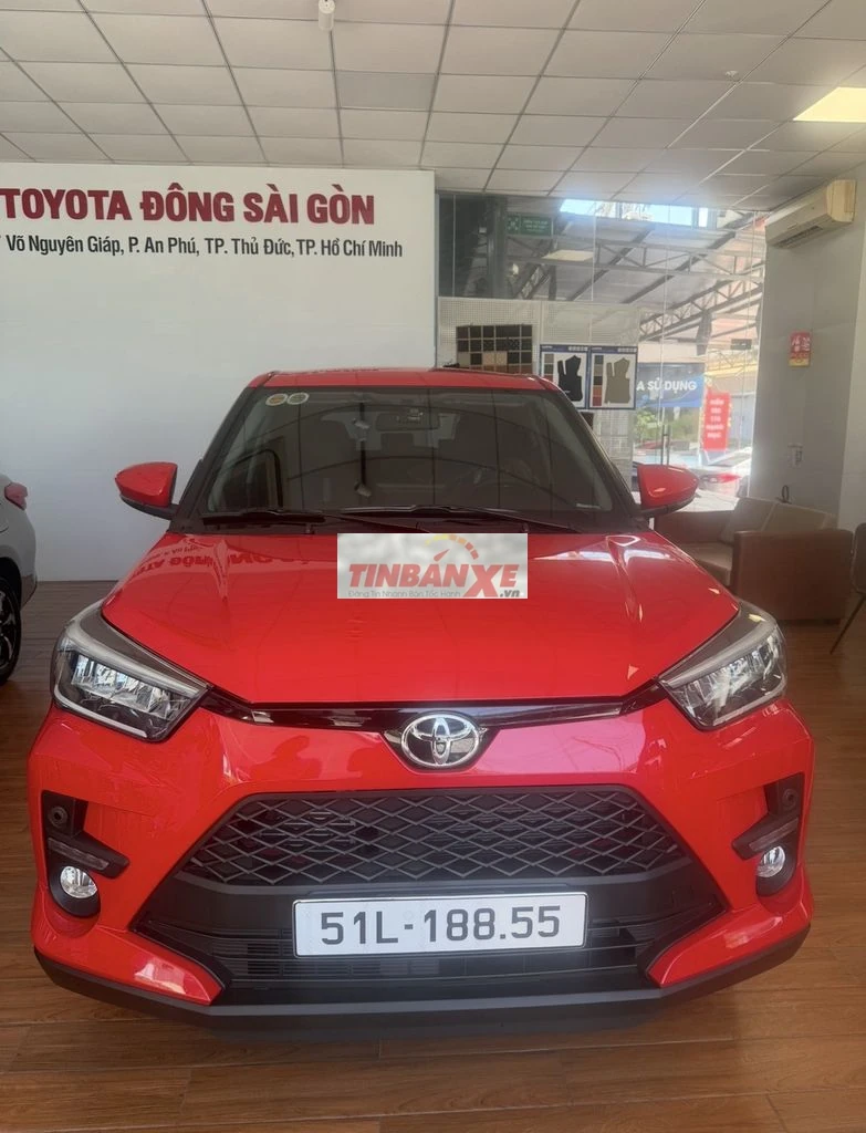 Toyota Raize 2025 Đỏ 6.600km