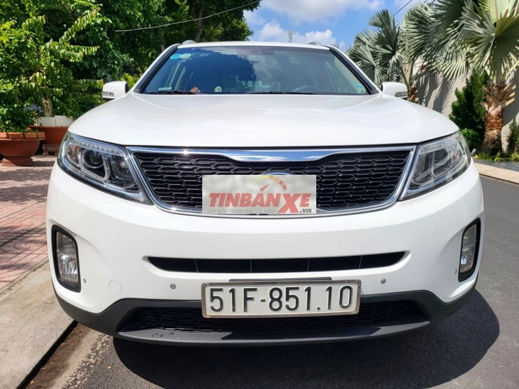 Kia Sorento GAT 2017 Xăng Trắng 7 chỗ