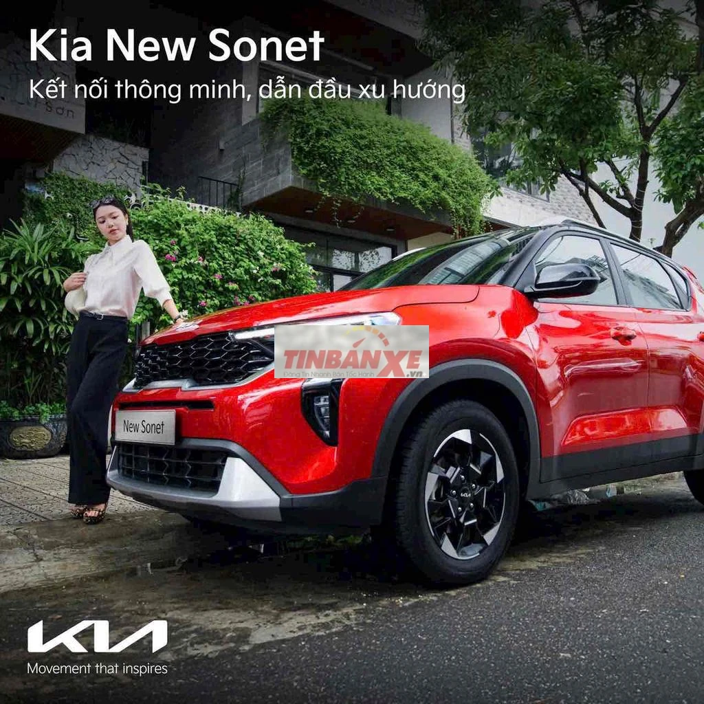 Kia Sonet 2026 - trả trước 179 triệu nhận xe