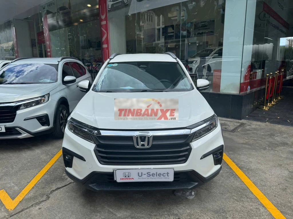 Honda BR-V G 2023 Trắng gia đình đi kỹ giá hấp dẫn