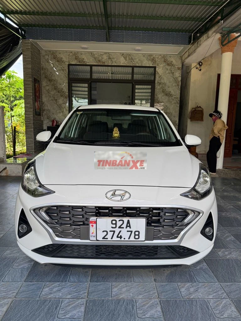 Hyundai i10 2021 bản full số tự động Trắng
