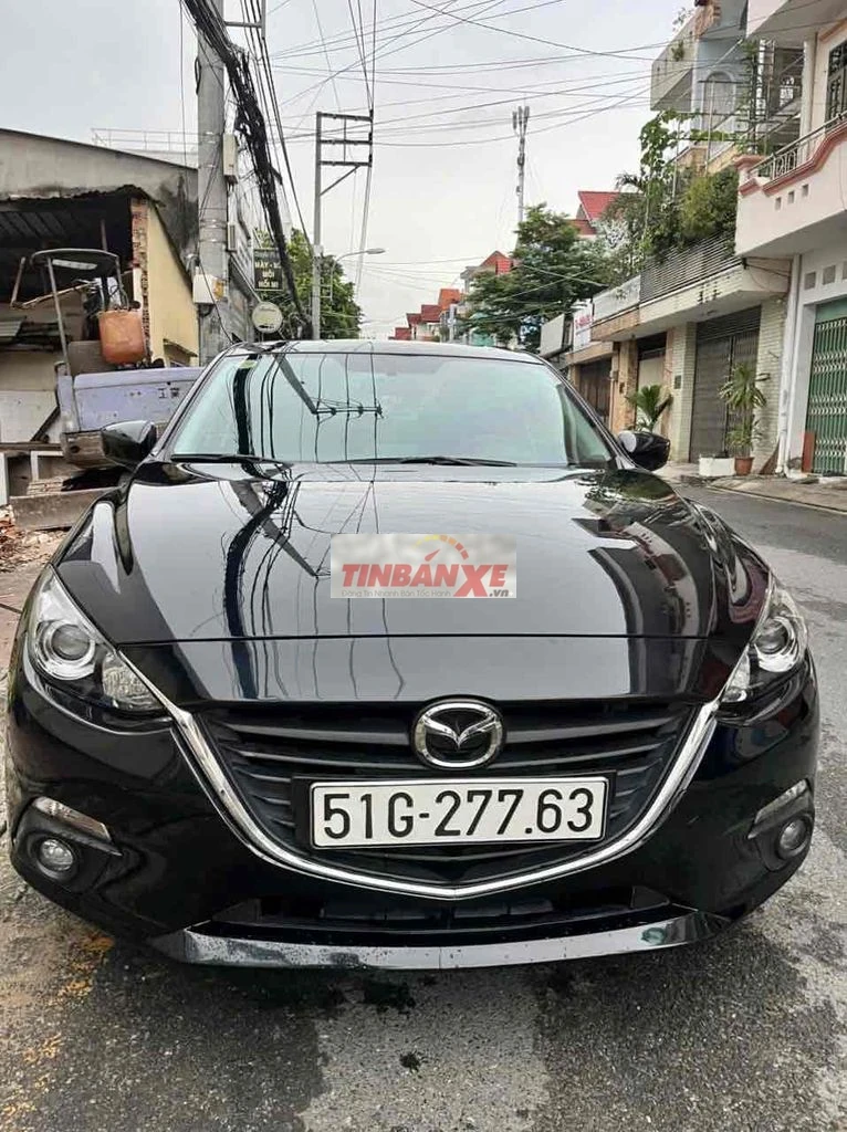 Mazda 3 2017 1.5 AT sedan Đen 7 vạn zin