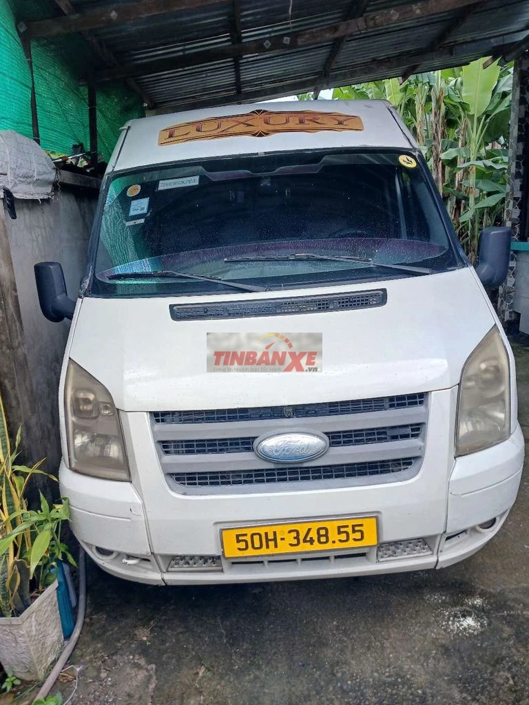 Ford Transit 2007 16chỗ hạ tải 6 chổ tải trọng 900