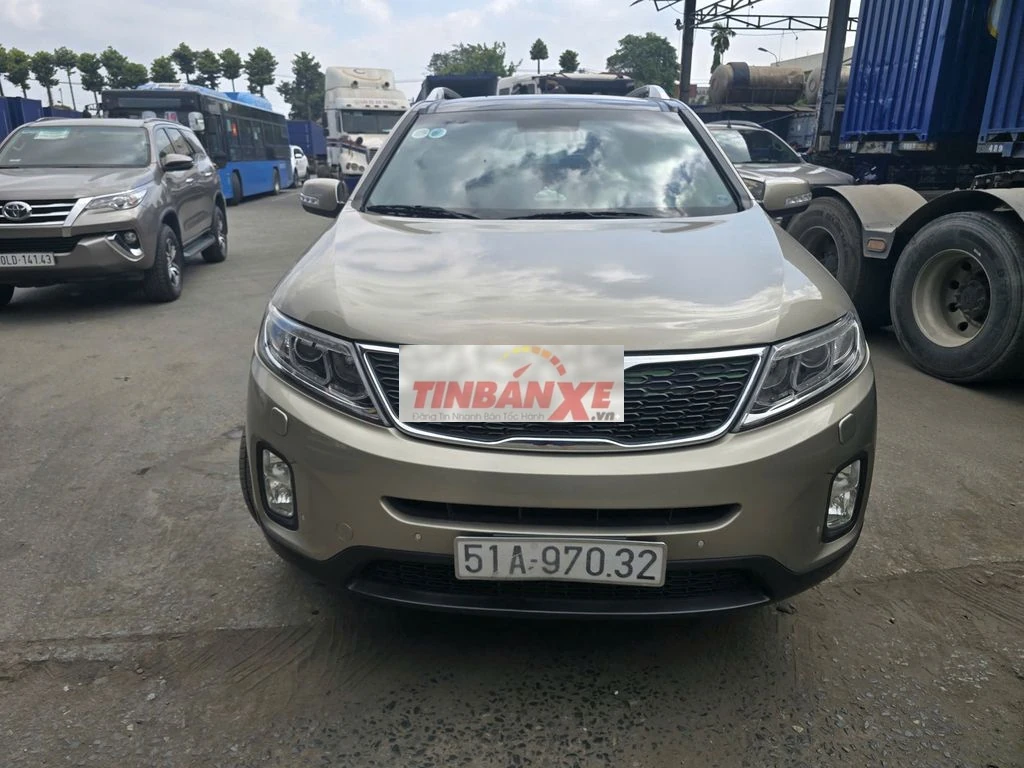 Kia New Sorento 2014 Vàng cát
