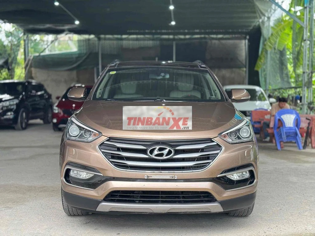 Hyundai Santafe 2016 2.2CRDI 4WD Nâu