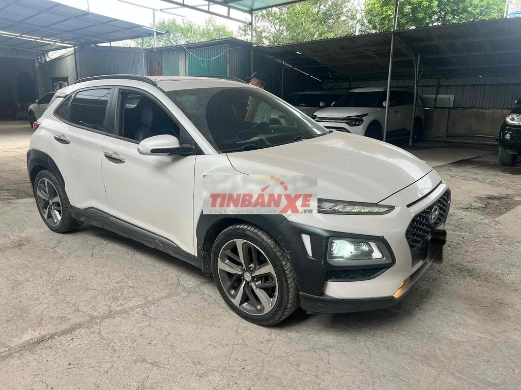 Hyundai Kona 2019, 1.6 turbo, chính chủ trắng
