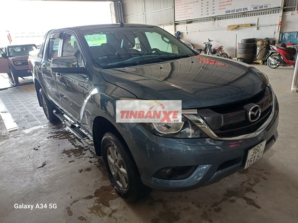 Mazda BT-50 2015 Số sàn Xám xanh