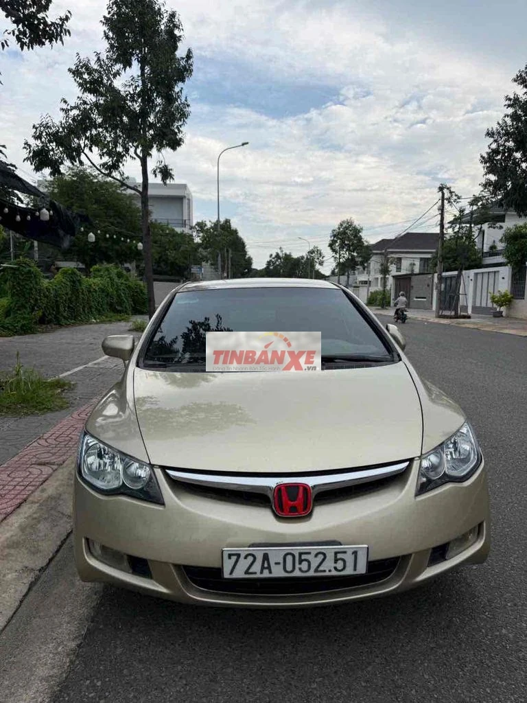 Honda Civic Vàng cát Số sàn 2008 chính chủ