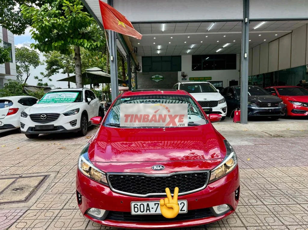 Kia Cerato 1.6AT 2017 Đỏ Tự động