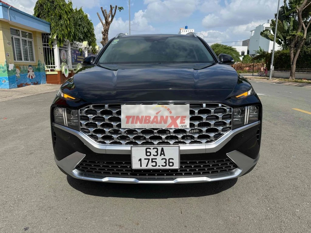 Hyundai Santafe Dầu Full Đặc Biệt 2021 Đen