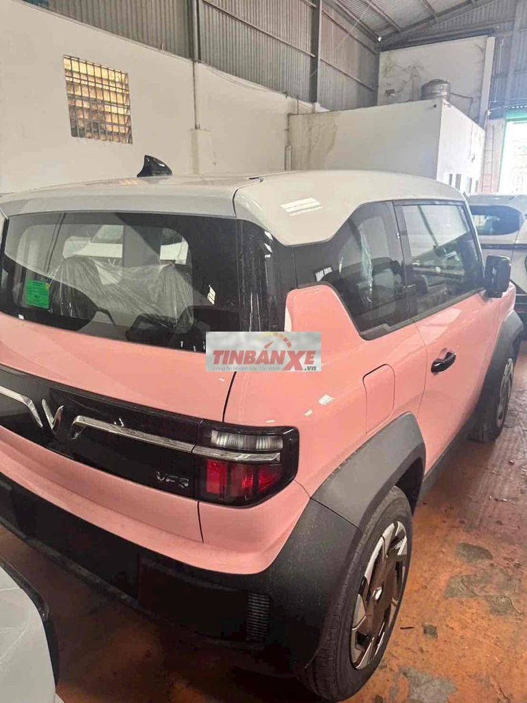 Vinfast VF3 plus 2026 hồng sẵn xe giao ngay