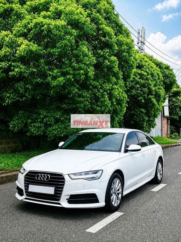 Audi A6 1.8 TFSI 2017 Trắng Da Gỗ