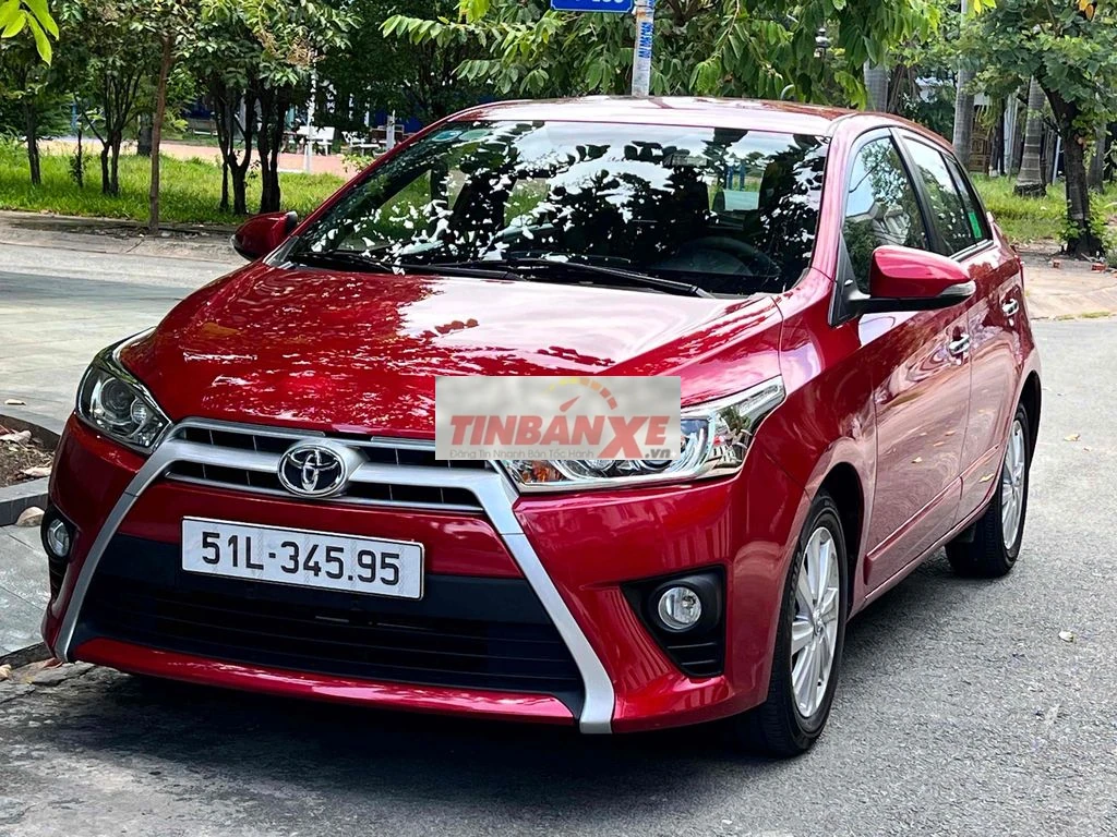 Toyota Yaris 1.5G 2017 Thái Lan Đỏ 85k km