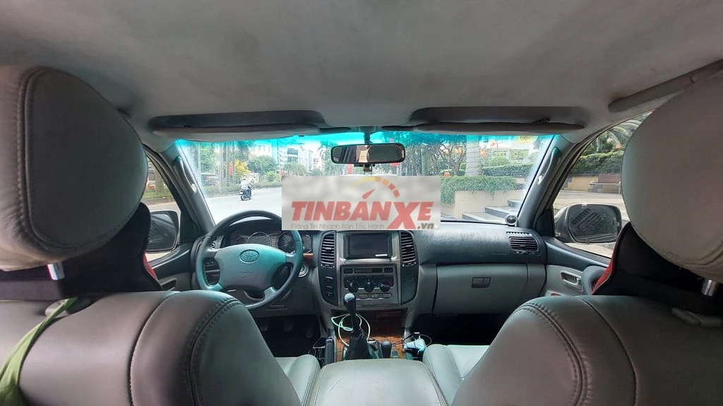 Toyota Land Cruiser LC100 2005 Xanh Số tay