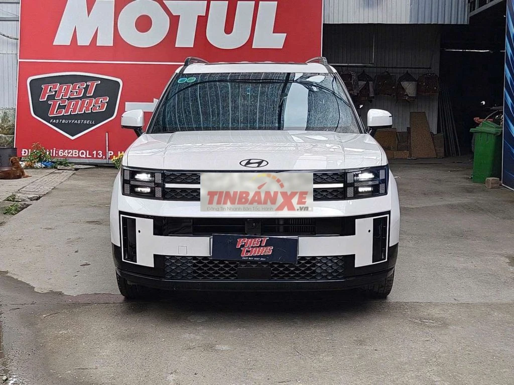 Hyundai santafe 2024 calligraphy 2.5t,màu trắng
