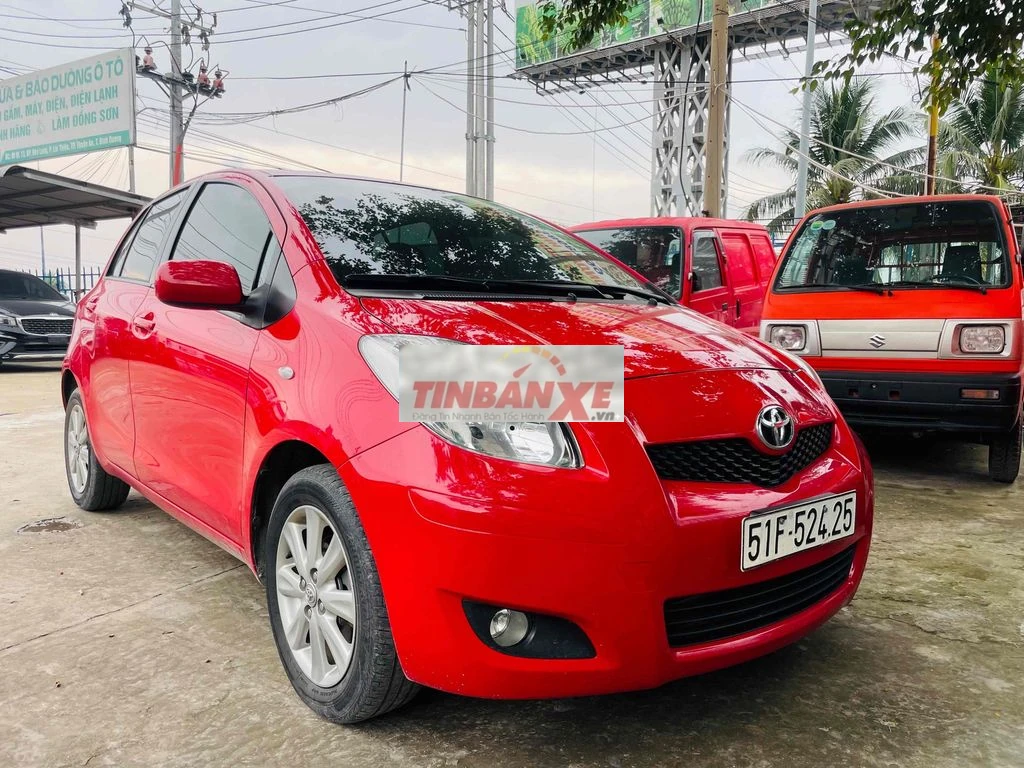 Toyota Yaris 2009 Đỏ Trung Đông