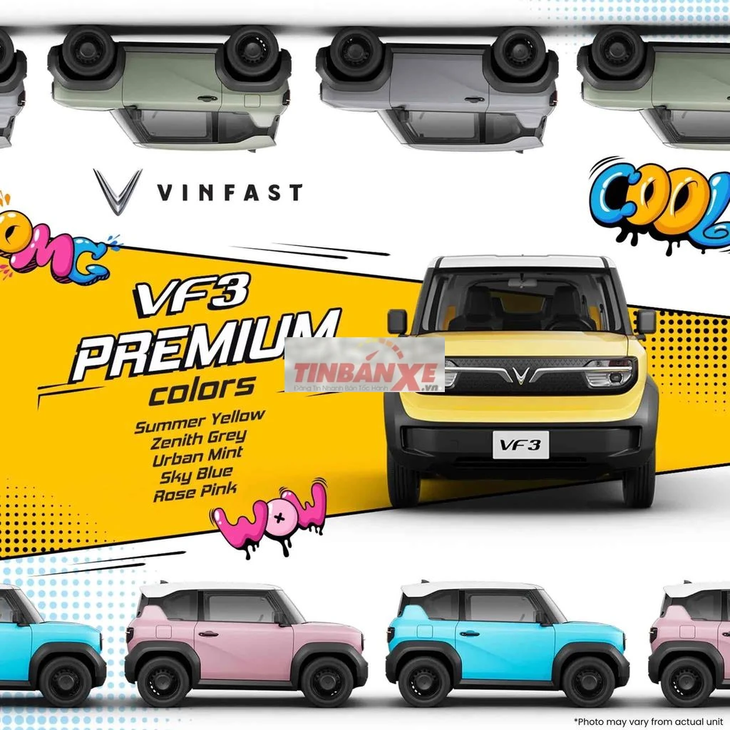 VinFast VF3 Plus & Eco / 2026 - Đủ màu - New