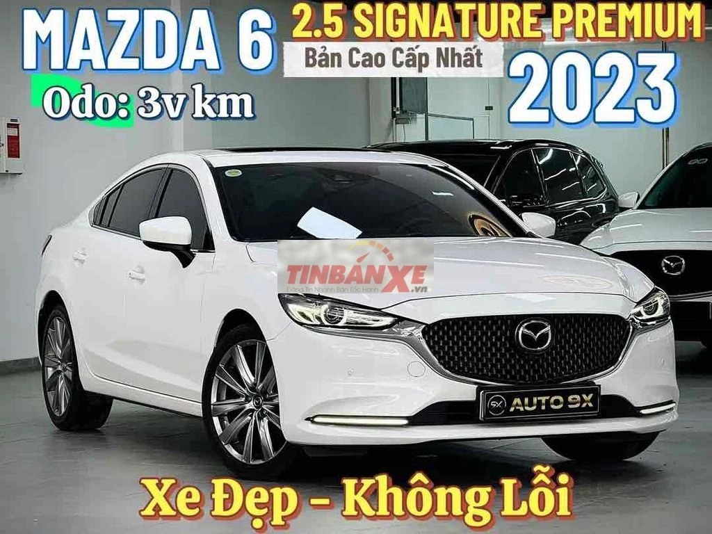 🚘 Mazda Mazda 6 2.5 Signature Premium 2023 Trắng