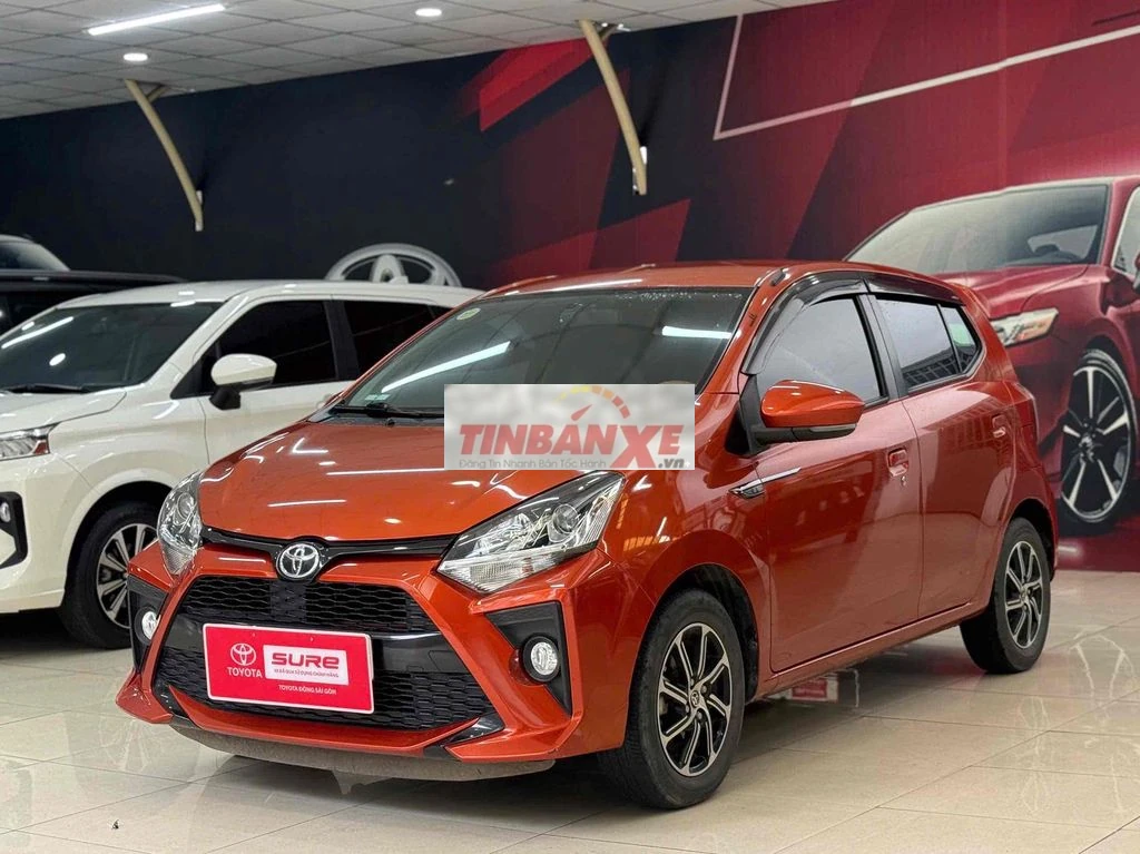 Wigo 1.2g AT 2021 - 42,000km - giá tl