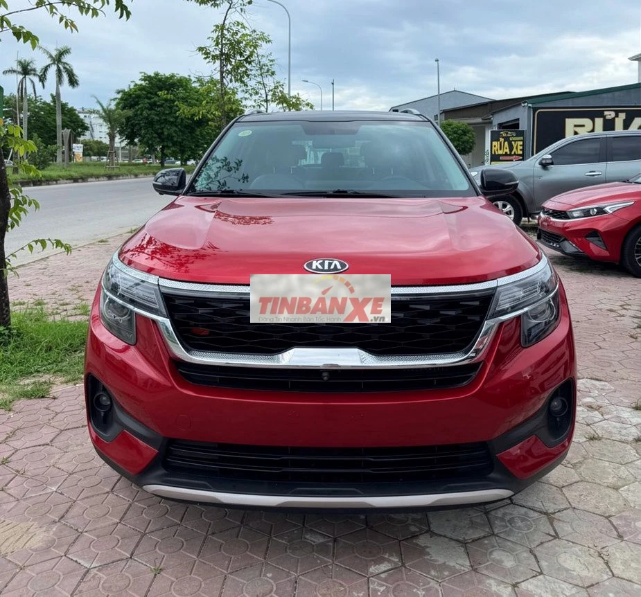 Kia Seltos Luxury 1.4 AT 2021 70000 km Đỏ