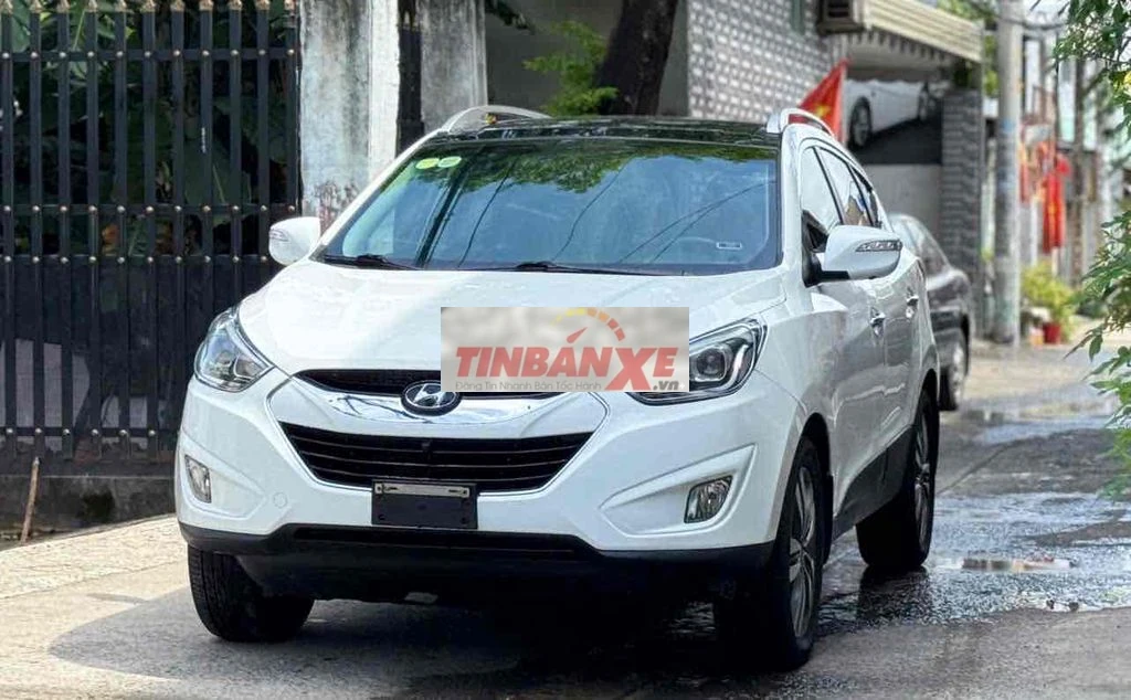 Hyundai Tucson Trắng Số tự động gầm cao 315 triệu