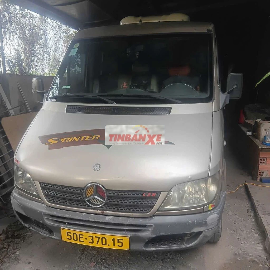 bán xe van 6 ghế mecprinter biển vàng