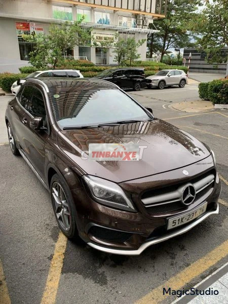 Mercedes Benz GLA 45 AMG 4Matic 2016 Nâu