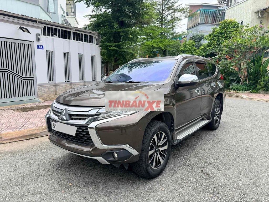 Mitsubishi Pajero Sport 2018 Thái Lan Nâu Da Nappa