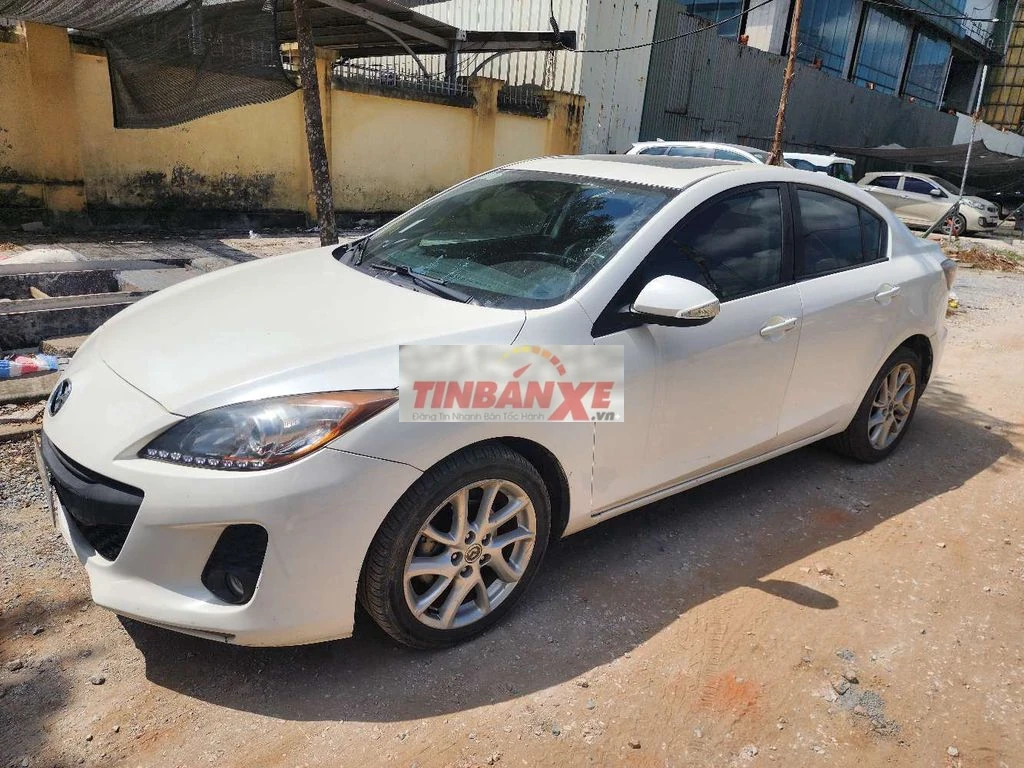 Mazda 3S 2013 Trắng 88550 km