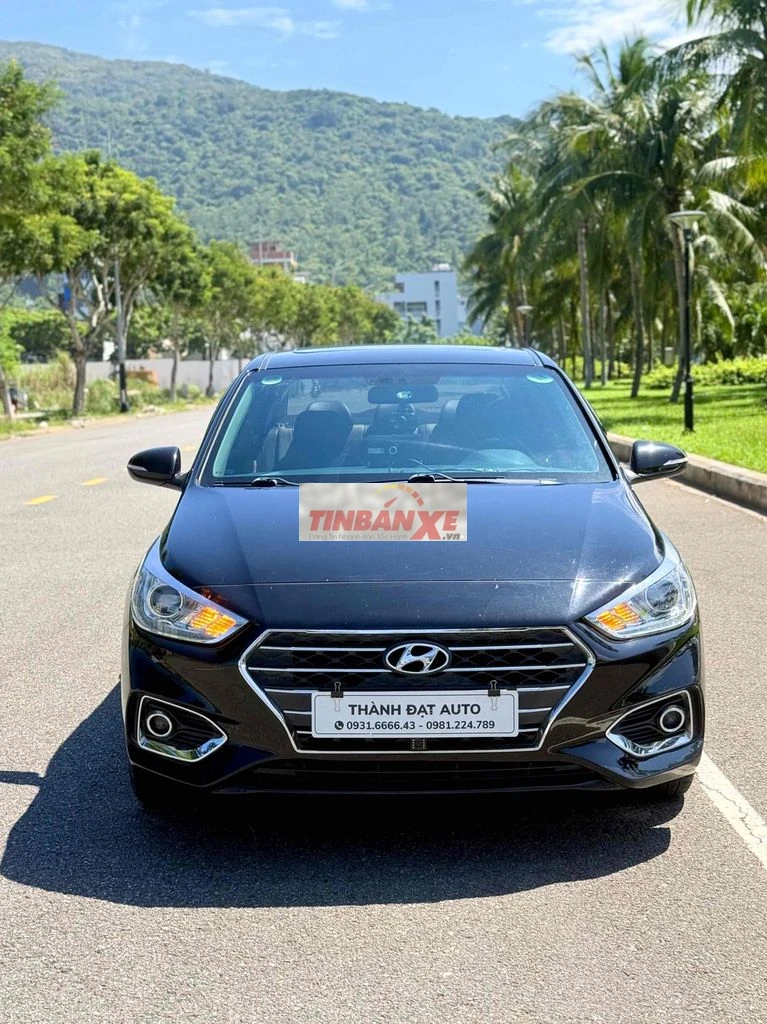 Hyundai Accent 2018 Tự động Đen 55.555 km