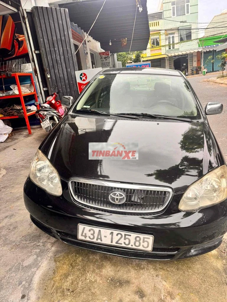 Toyota Corolla Altis 2003 Số sàn Đen