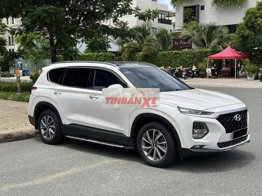 Hyundai Santafe 2020 Tự động Dầu Trắng 7 chỗ
