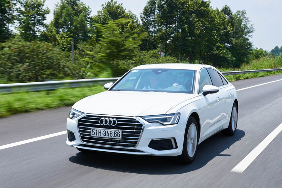 Cảm giác lái Audi A6 2020