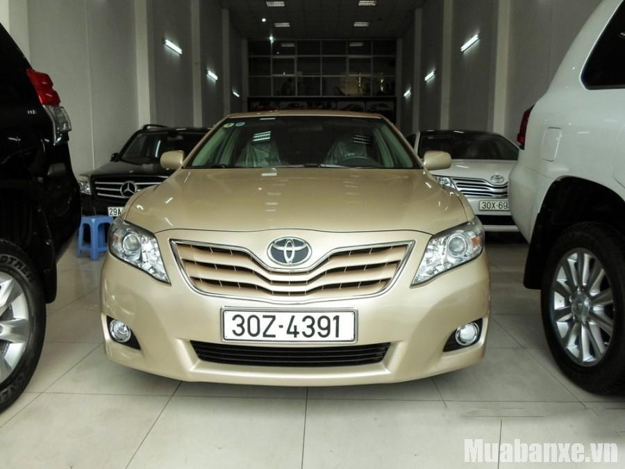 dau xe toyota camry 2010 tinbanxe vn